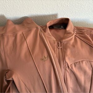 Adidas Women's Peach Bomber Jacket and Track Pants!

Jacket size L Pants size M
